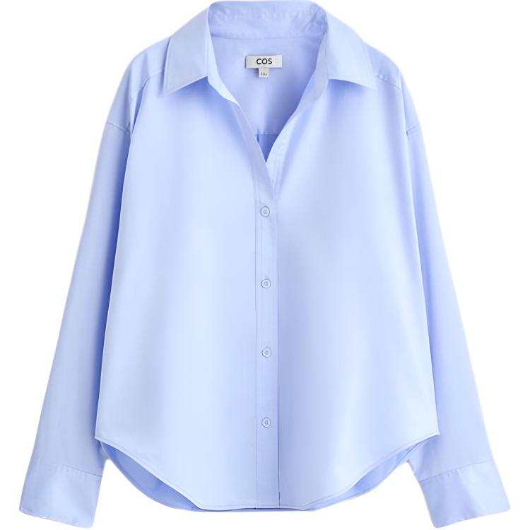 COS Shirts Women's Light Blue Lapel Moderate Other