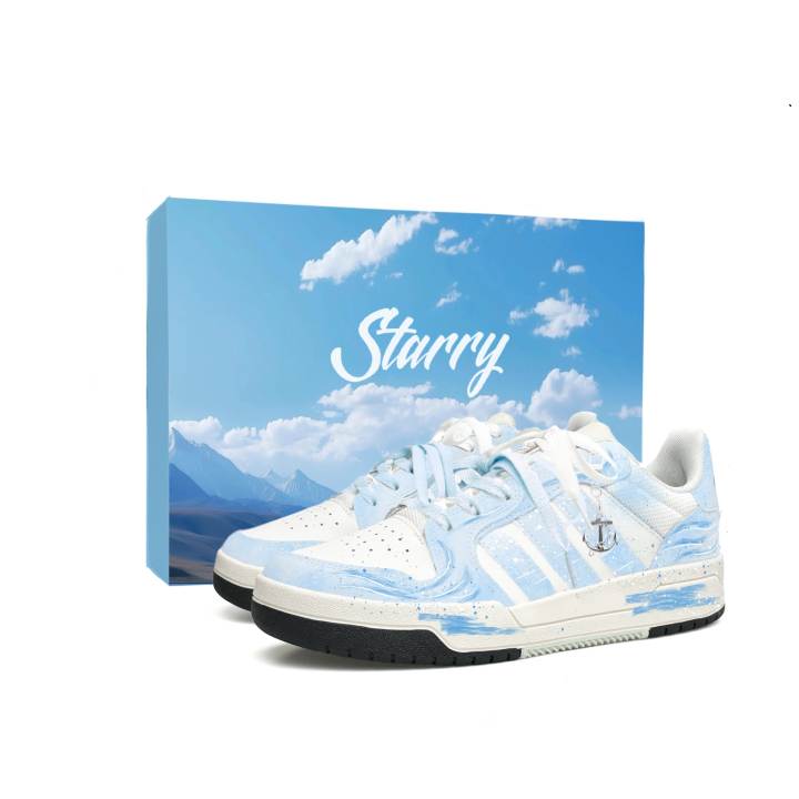 Adidas Adidas ENTRAP Wacker Slip Resistant, Abrasion Resistant, Height Increasing Low top Skateboard Shoes Unisex Blue White