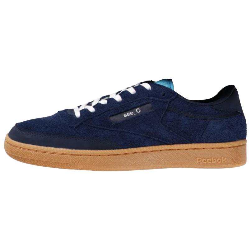 Reebok x Eye_C X SEE X URBAN RESEARCH Club C Skateboard Shoes Unisex Blue