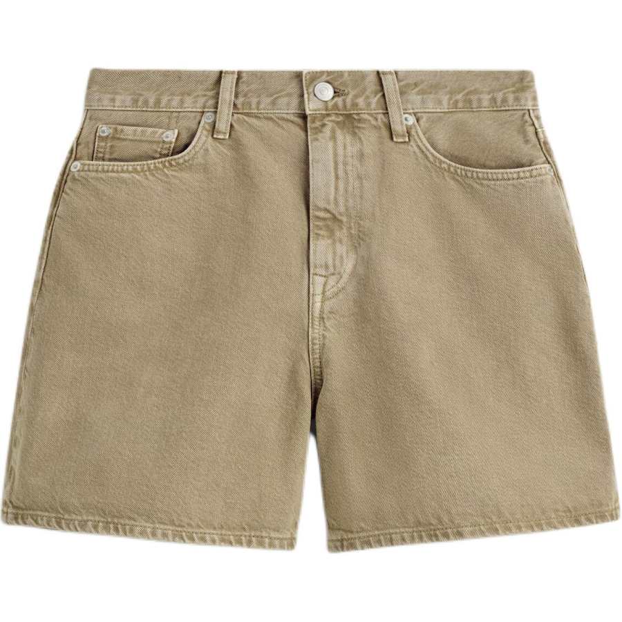 COS Denim Shorts Women's Khaki Moderate Other