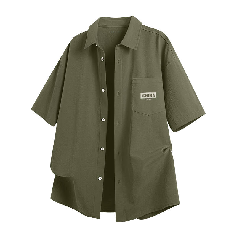 Tonlion Shirts Unisex Lapel Moderate Other