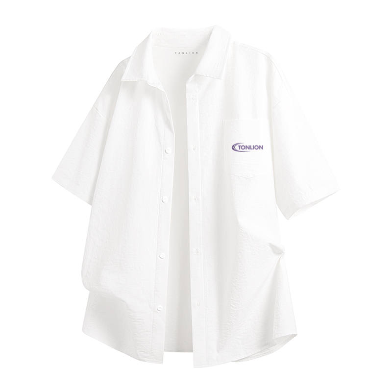Tonlion Shirts Unisex Lapel Moderate Other