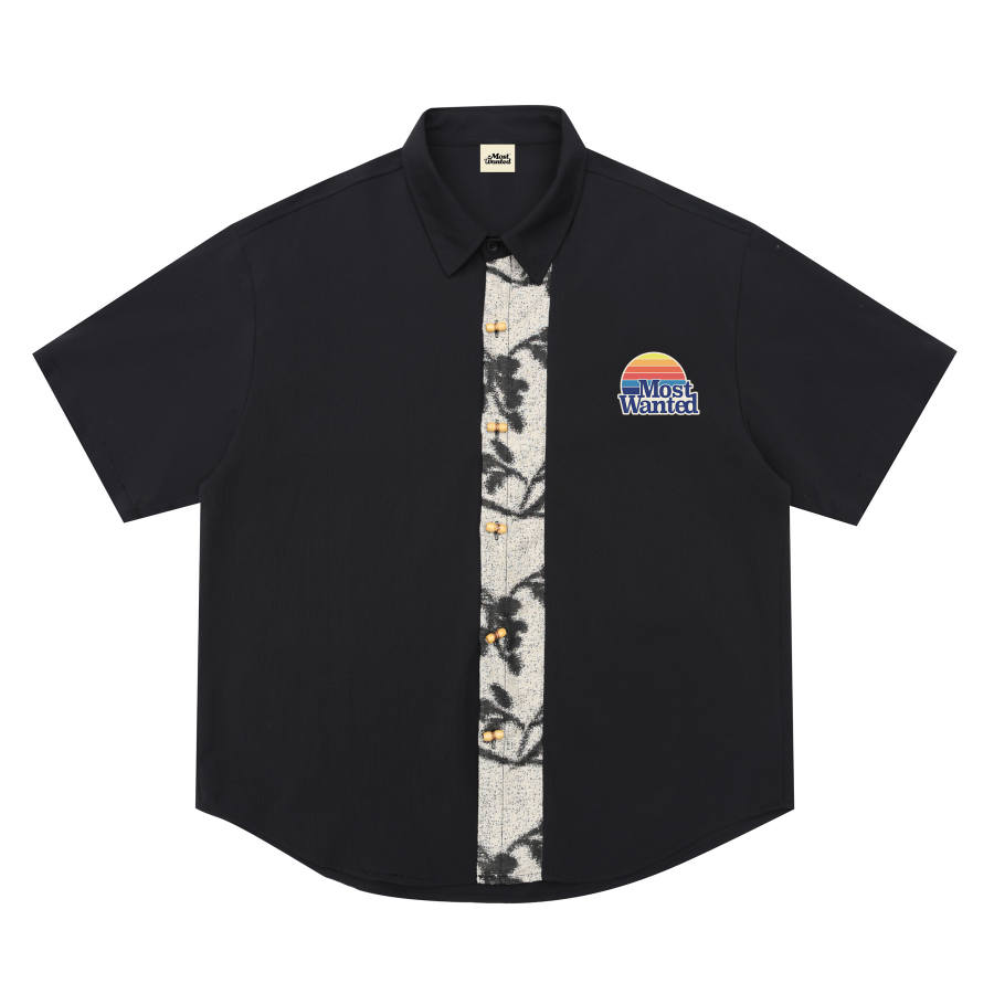 MostwantedLab Shirts Unisex Lapel Moderate Shirt