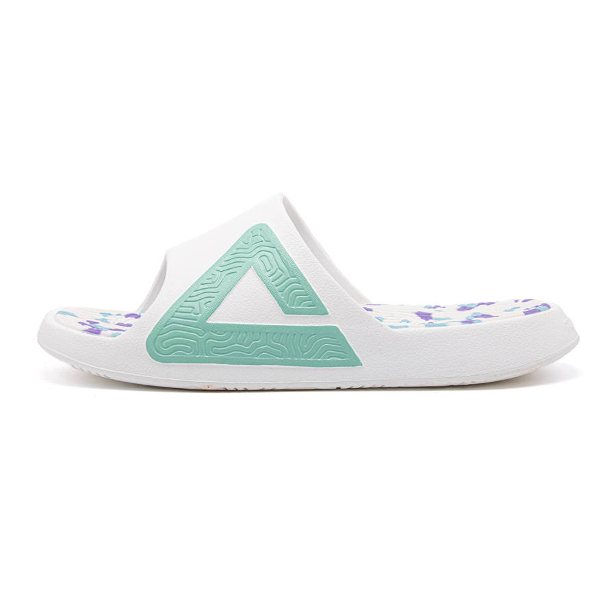 PEAK Taichi Classic Slippers EVA Quiet Slip Resistant Odor Resistant Cushioning Slide Slippers Men's Summer Mint