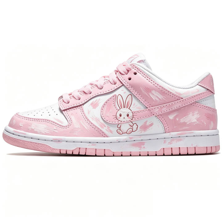 Nike Nike Dunk Skateboard Shoes Women's White Pink
