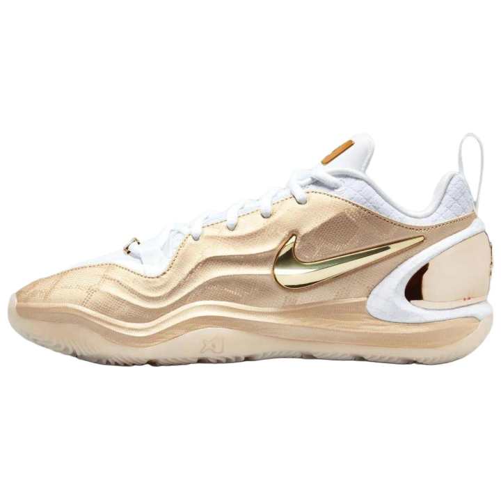 Nike Nike A'Two Breathable Support Rebound Grip Basketball Shoes Women's Gold
