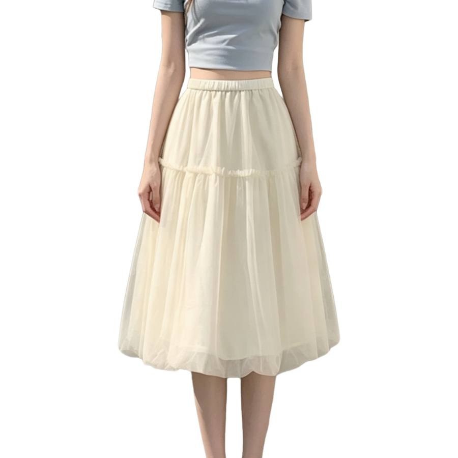 SIXUSICHOU Casual Half Length Short Skirt Women's