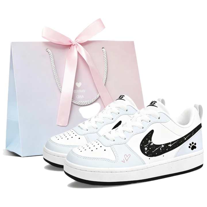 Nike Nike Court Borough Low top Skateboard Shoes Women's Blue