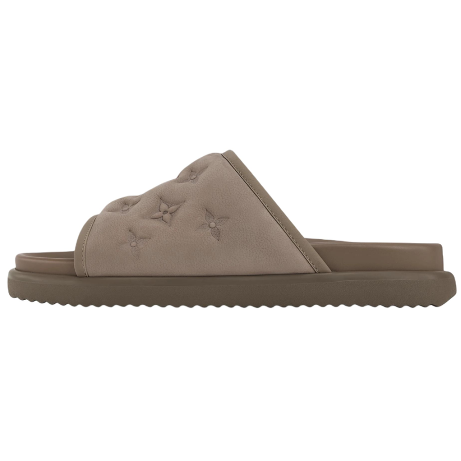LOUIS VUITTON Miami Slide Slippers Men's Umber