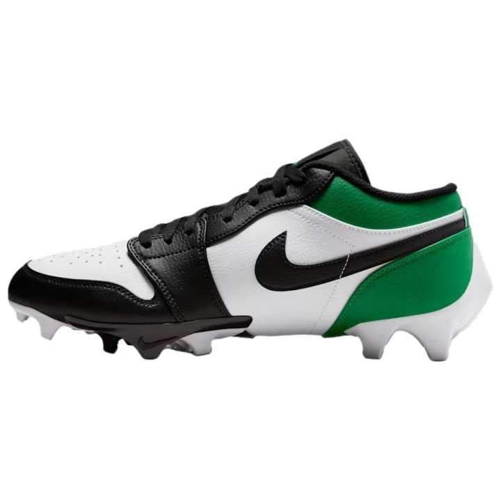 Jordan Jordan Air Jordan 1 Abrasion Resistant Rugby Shoes Men's White Green Black