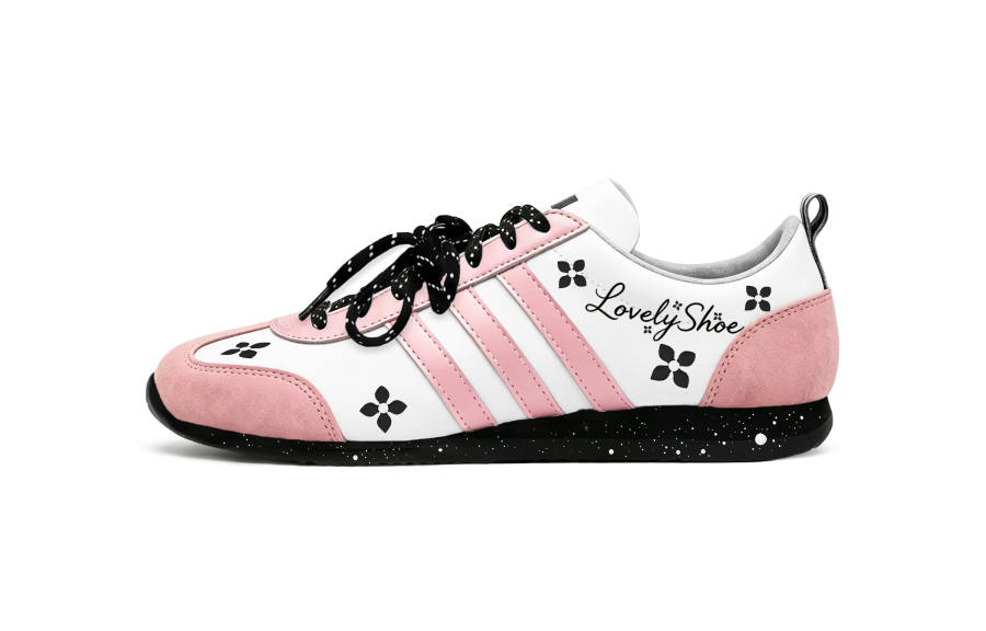 Adidas Adidas VS JOG 2.0 Cortez Shoes Lightweight Breathable Low top German Army Trainers Unisex Pink