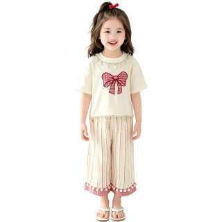 TNTX Kids Casual Sportswear Crew Neck Thin Stretch