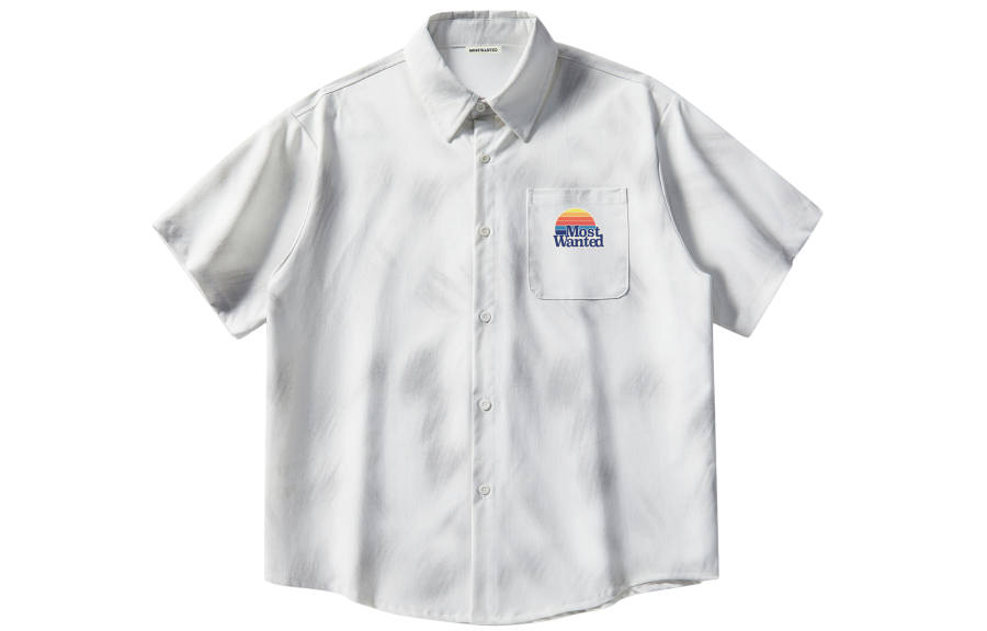 MostwantedLab Shirts Unisex Lapel Moderate Shirt