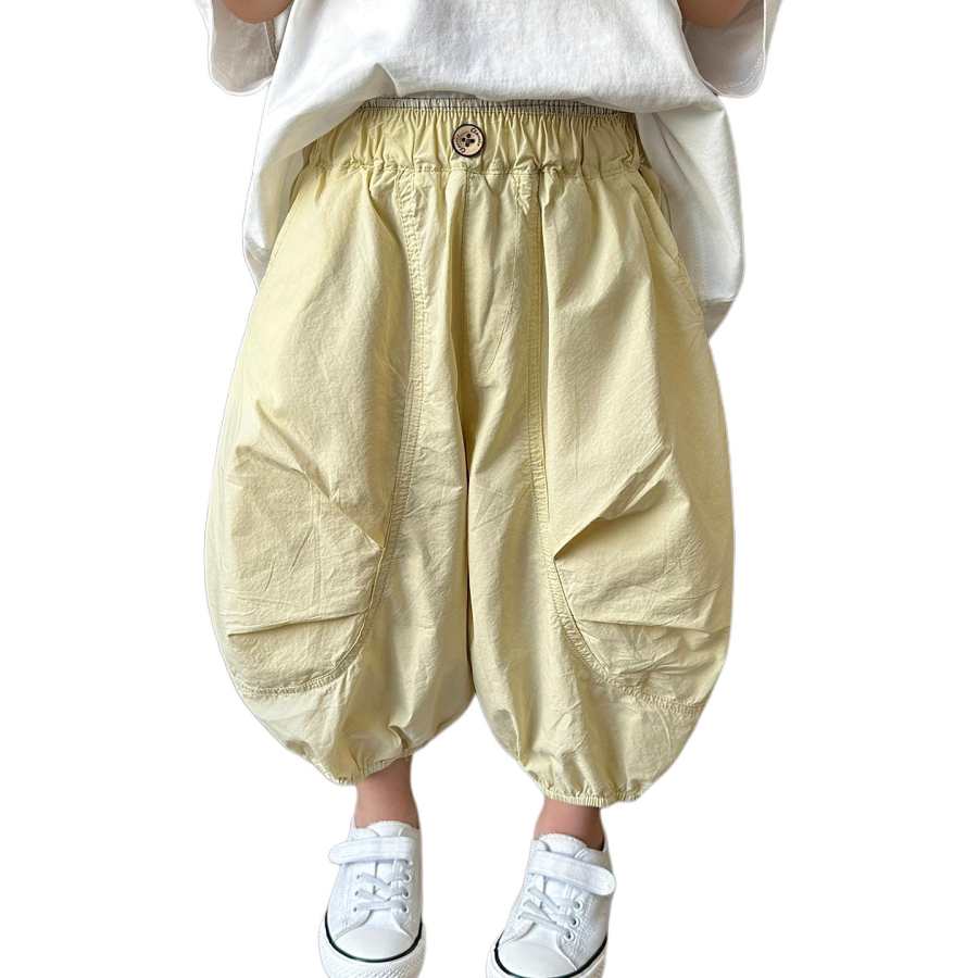 YALU Cuffed Pants Children Aged 3 7 Years Old