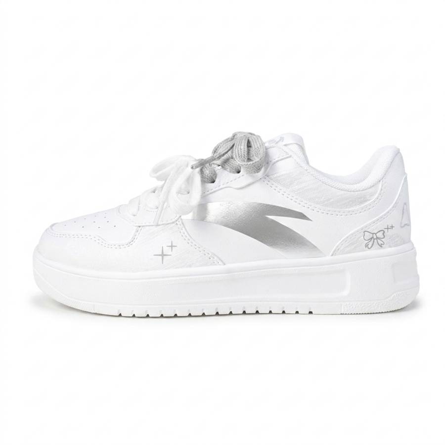 Anta Easy Cushioning Abrasion Resistant Lightweight Low top Skateboard Shoes Women's