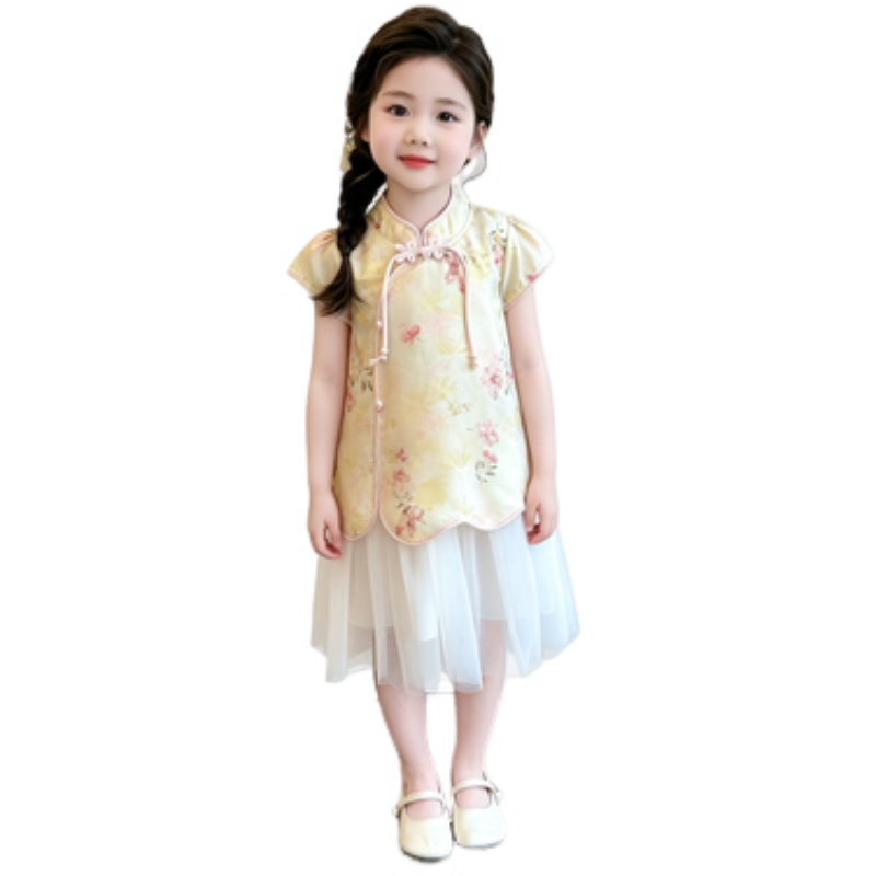 YALU Dress Children Aged 3 7 Years Old