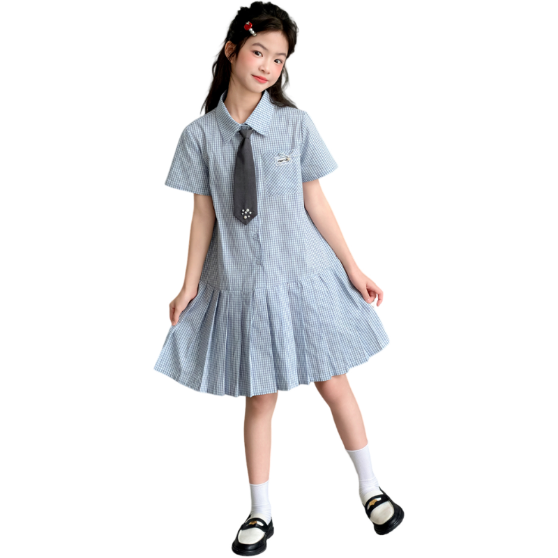 YALU Grade School Dresses Camisole Moderate Midi Skirt