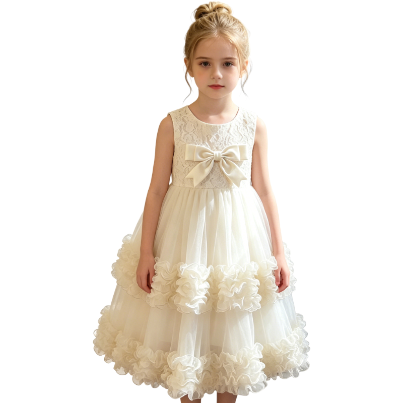 YALU Grade School Dresses Camisole Moderate Midi Skirt