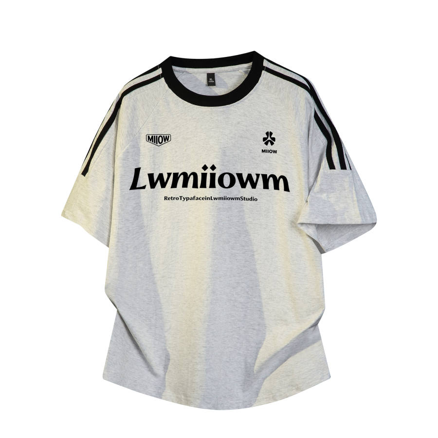 MIIOW T Shirts Unisex Crew Neck Moderate Heavyweight