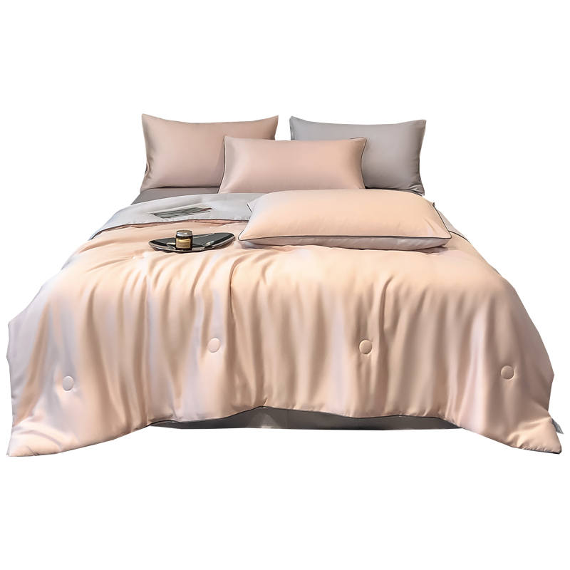 YALU Tencel Air Conditioning Quilt Summer Thin Quilt Filling Heartfelt Summer Cooling Quilt