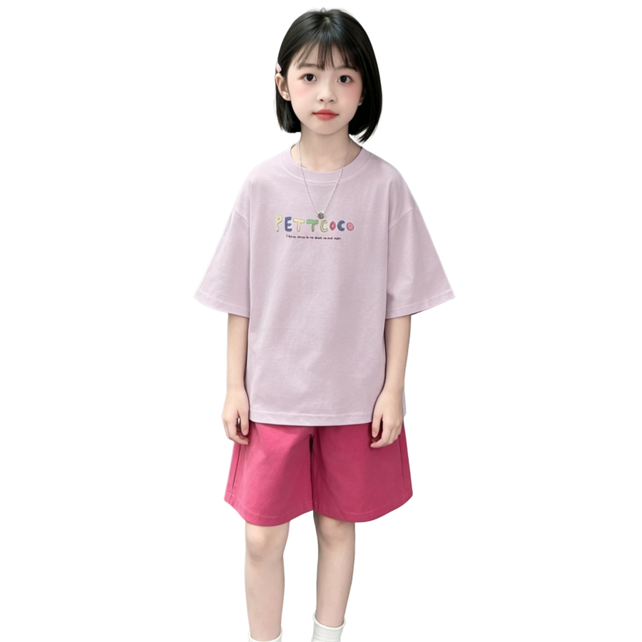 Lanza Girls' Summer T Shirt Summer Teenagers