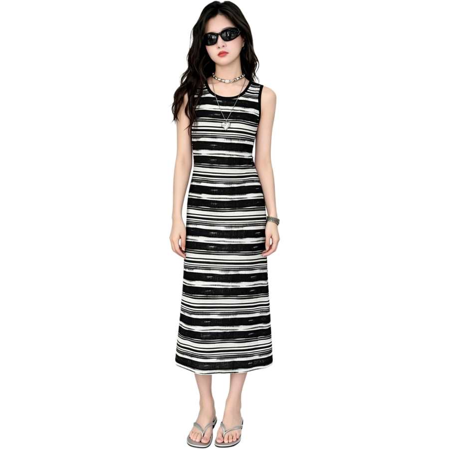 YALU Grade School Dresses Camisole Moderate Midi Skirt