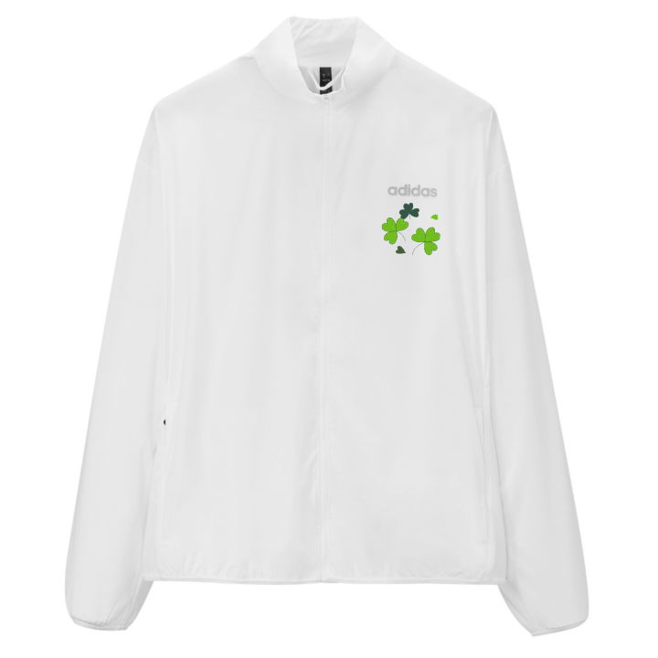 Adidas Adidas Jackets Unisex White Stand Collar Thin Other