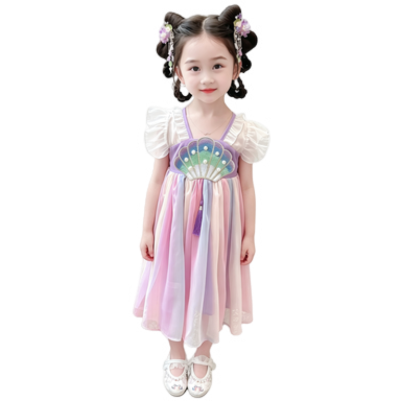 YALU Dress Children Aged 3 7 Years Old