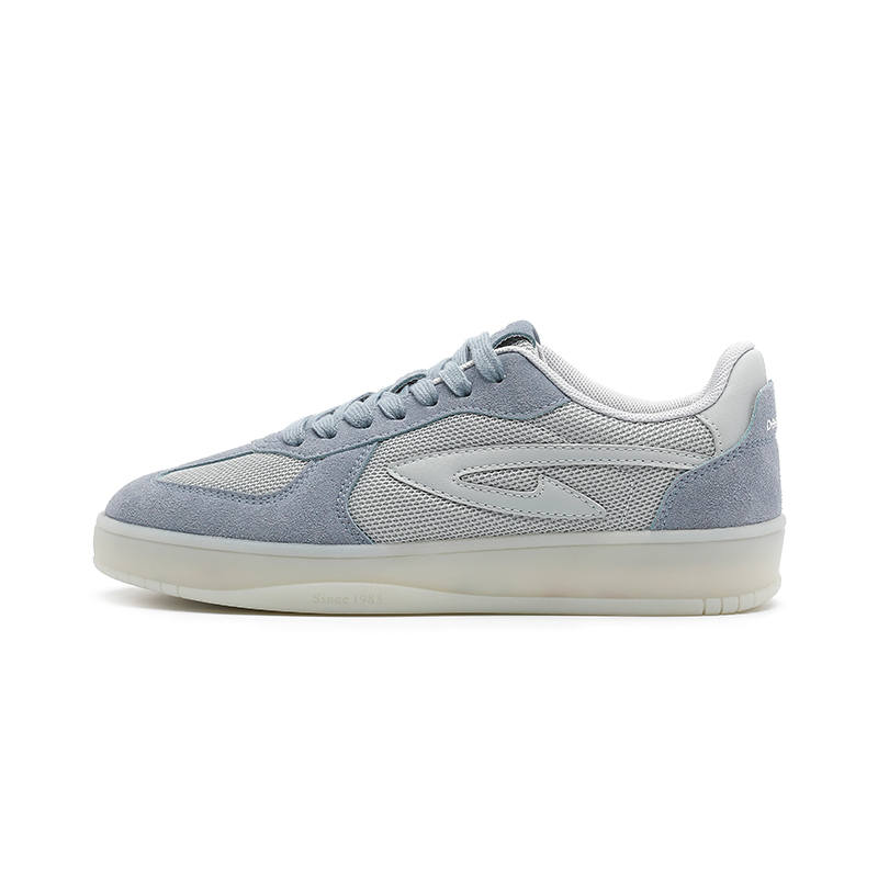 DEERWAY Lightweight Breathable Versatile German Army Trainers Women's Blue Gray