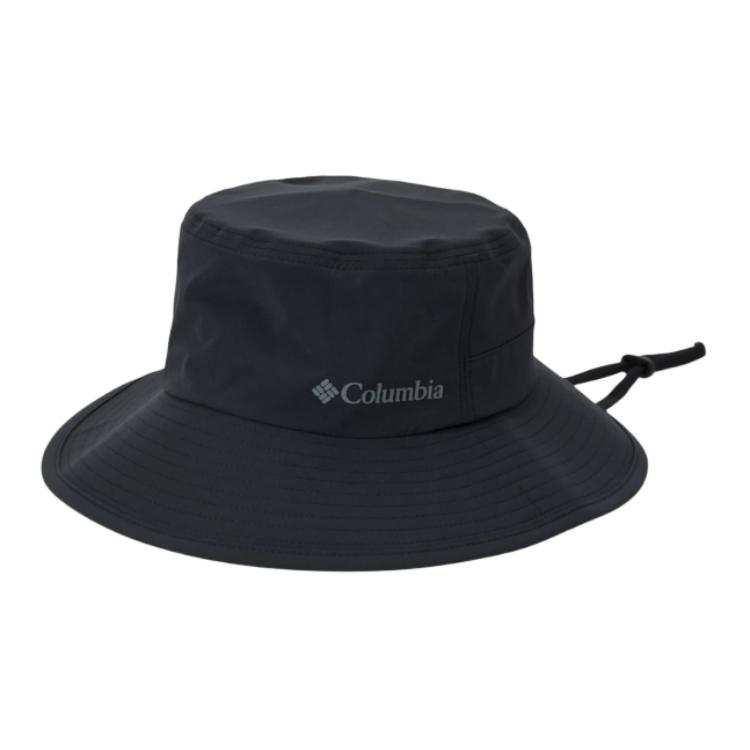 Columbia Nylon Bucket Hats Unisex Black