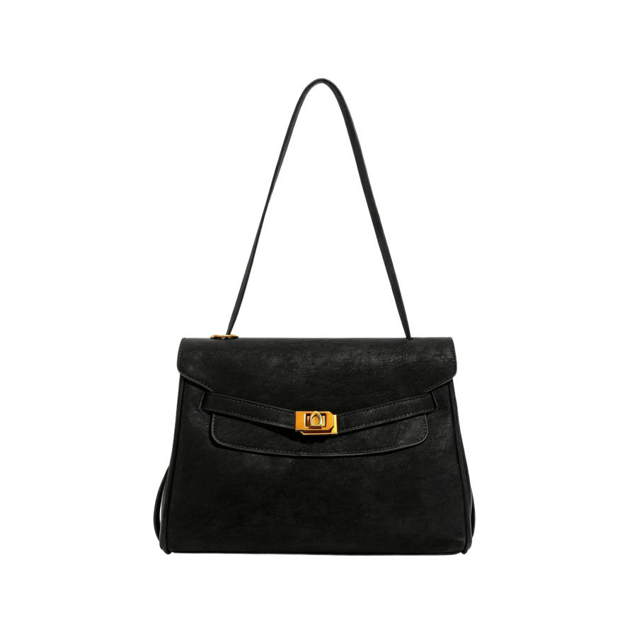 YALU Pu Shoulder Bag Regular Women's Black/Brown/Coffee