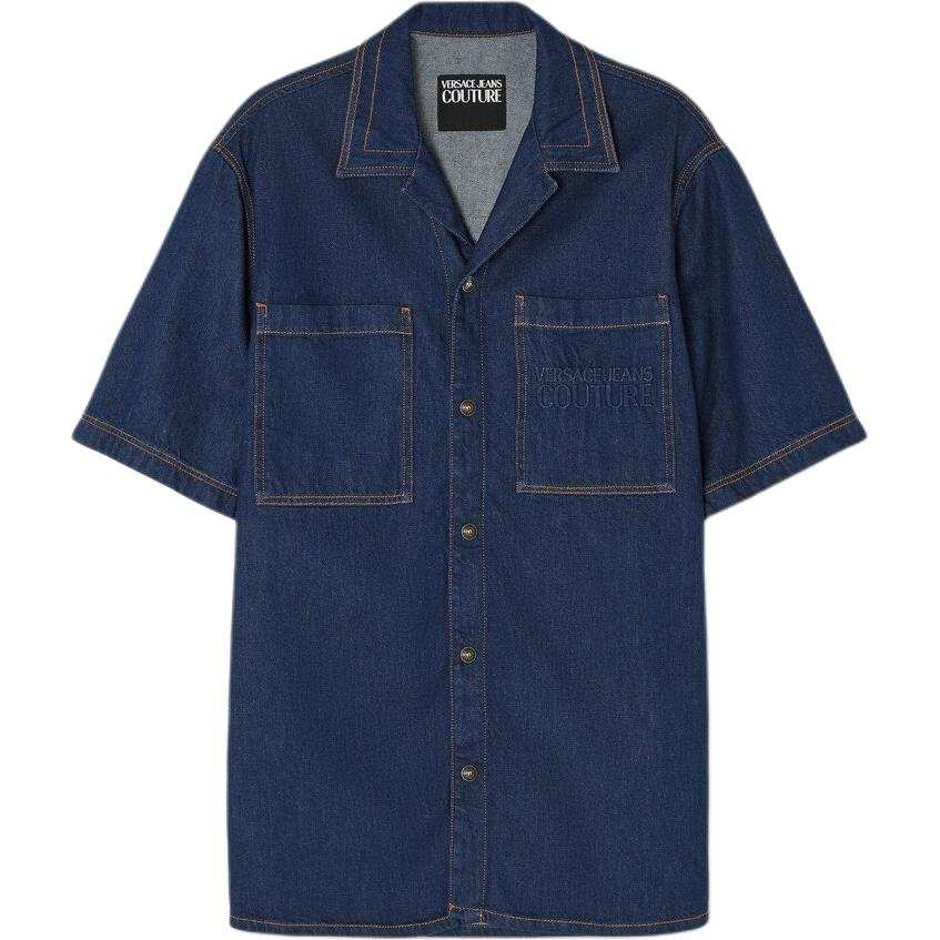 VERSACE JEANS COUTURE Denim Shirt Men's