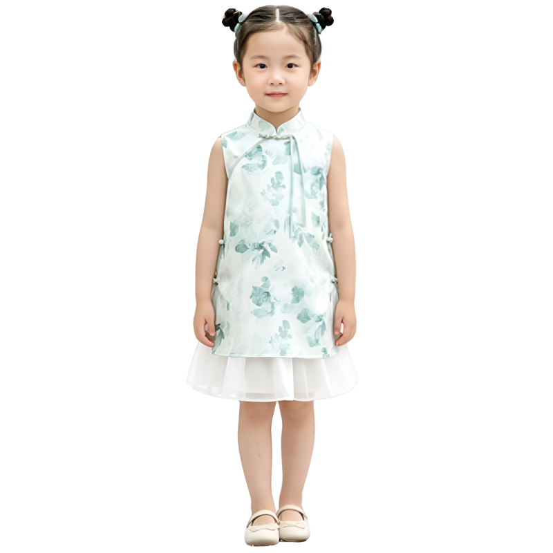 YALU Grade School Dresses Camisole Moderate Midi Skirt