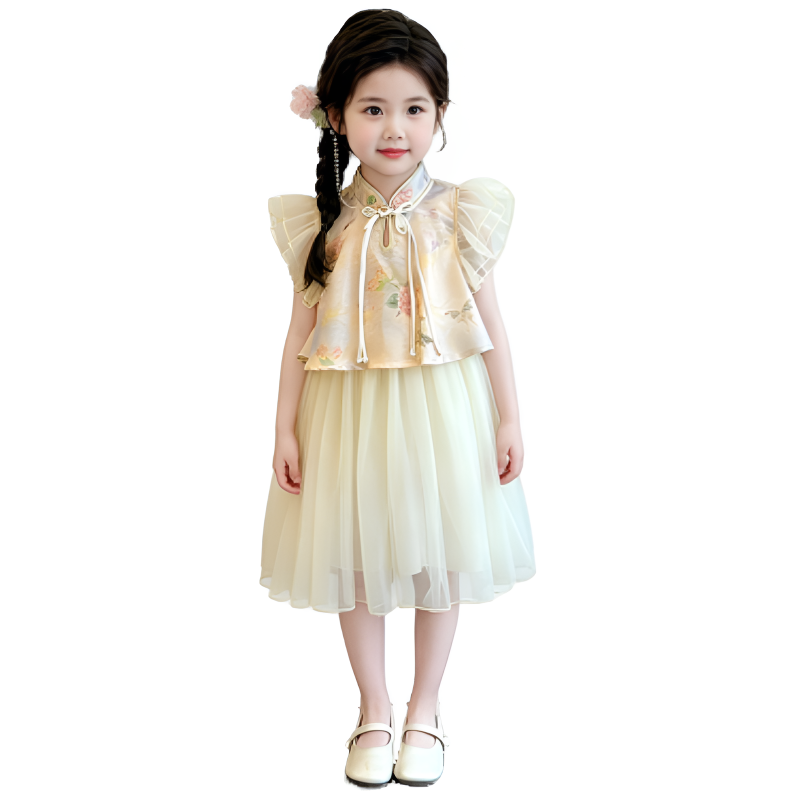 YALU Dress Children Aged 3 7 Years Old