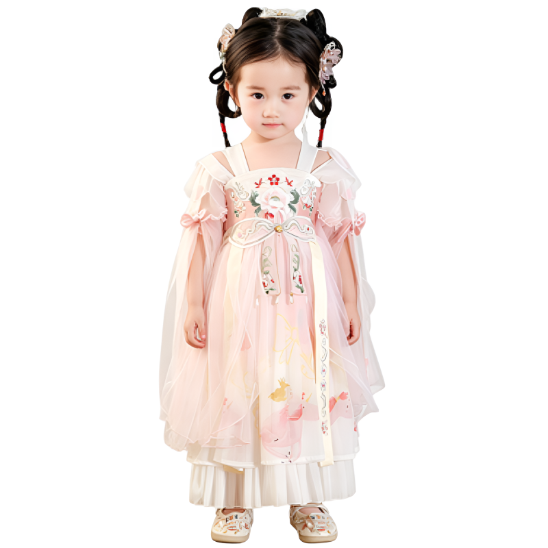 YALU Dress Children Aged 3 7 Years Old