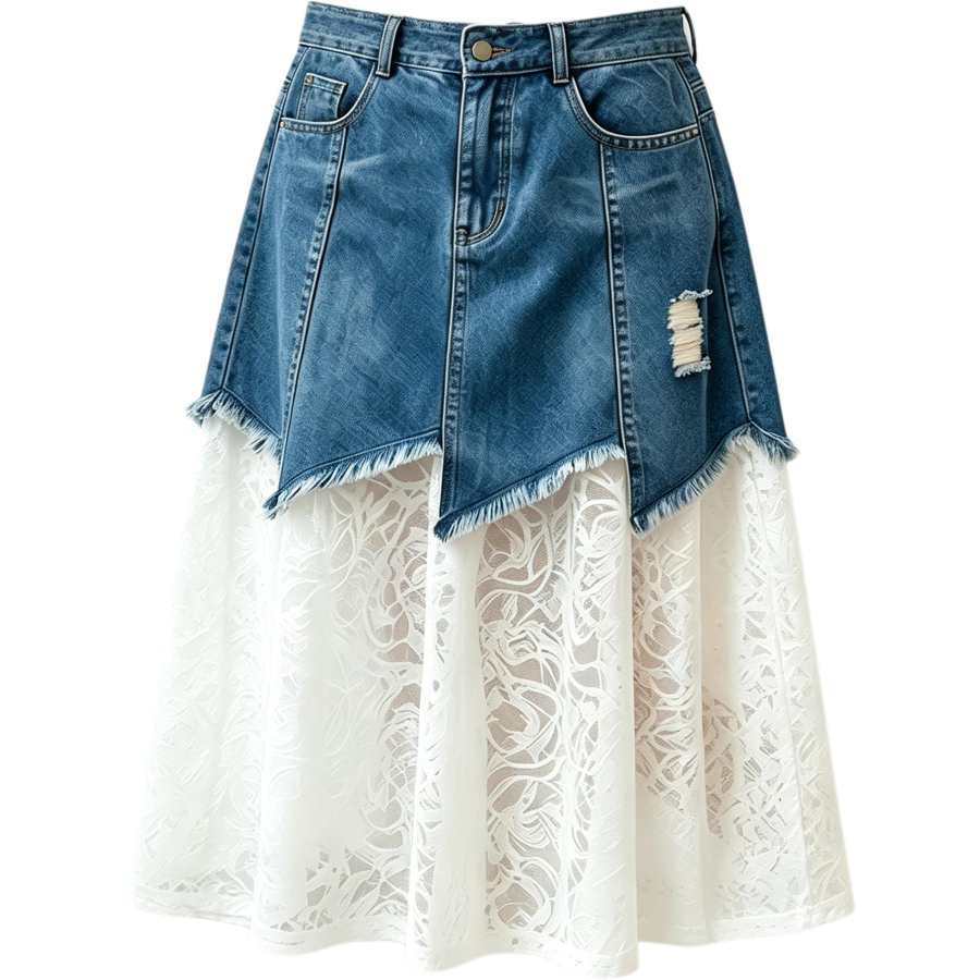 Disney Kids Skirts Thin Midi Skirt Non Stretch