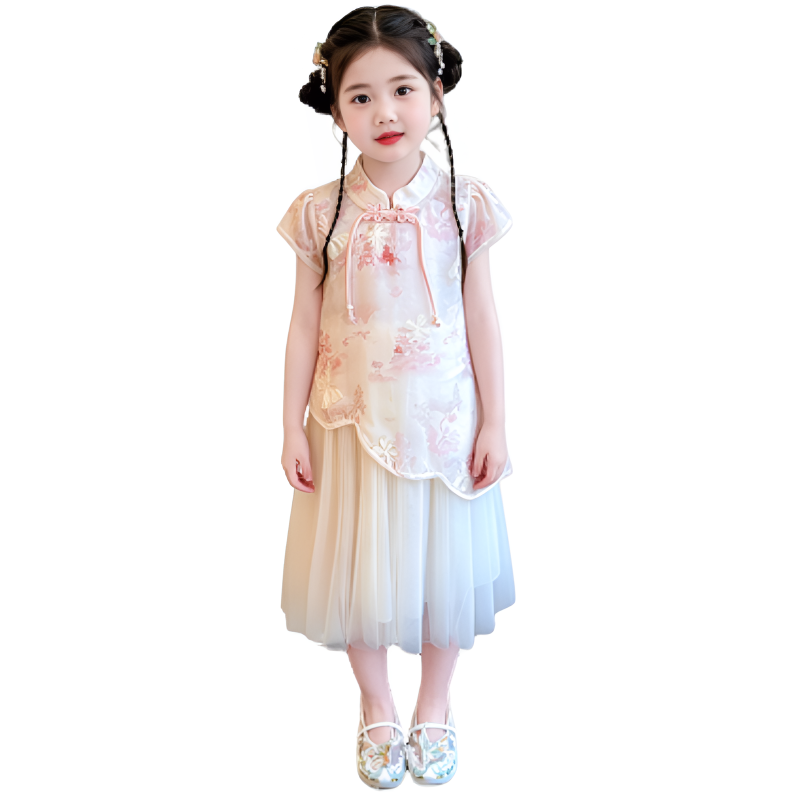 YALU Dress Children Aged 3 7 Years Old