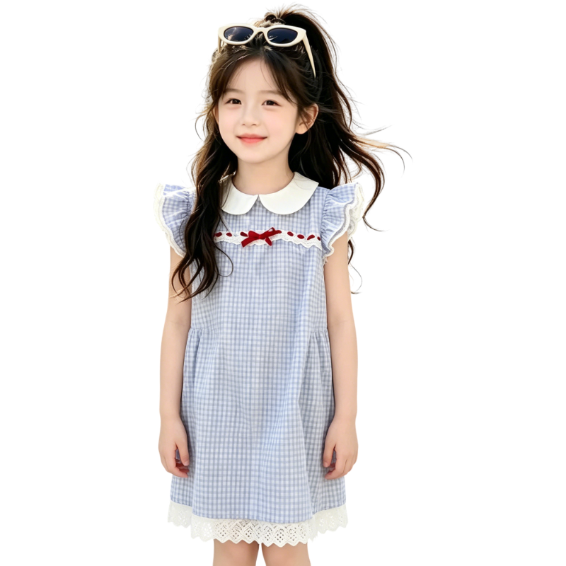 YALU Grade School Dresses Camisole Moderate Midi Skirt