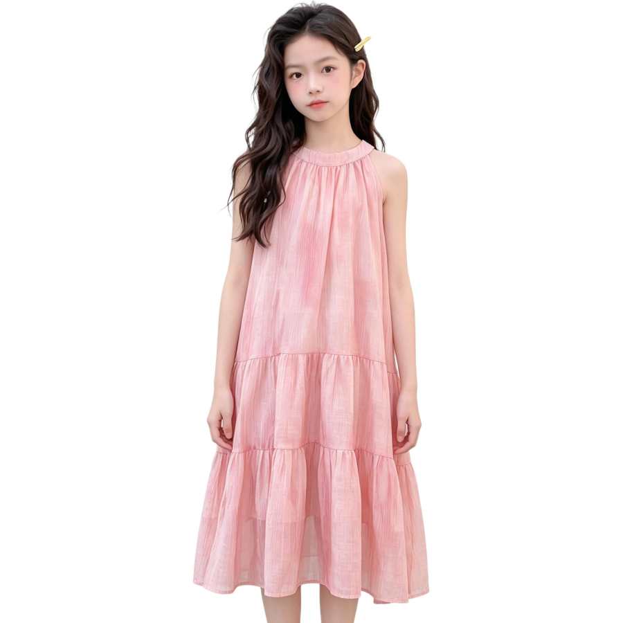YALU Grade School Dresses Camisole Moderate Midi Skirt
