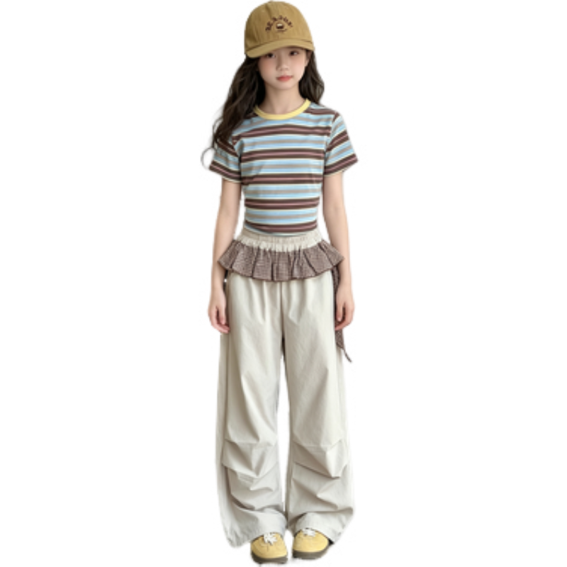 YALU Grade School Cargo Pants Thin Sports