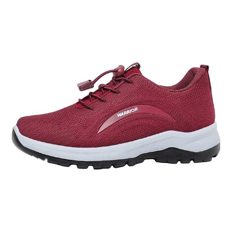 WARRIOR Walking Shoes Women's Low Top Purple/Burgundy/Black