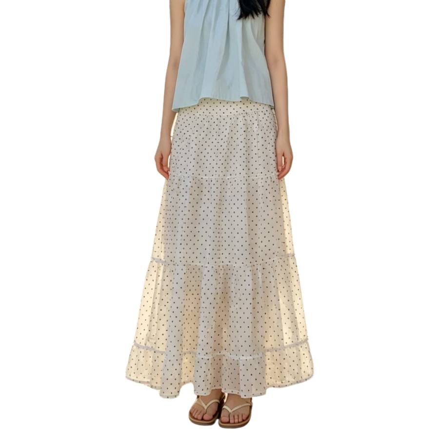 SIXUSICHOU Casual Long Skirt Women's