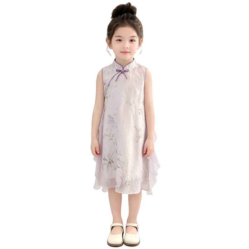 YALU Grade School Dresses Camisole Moderate Midi Skirt