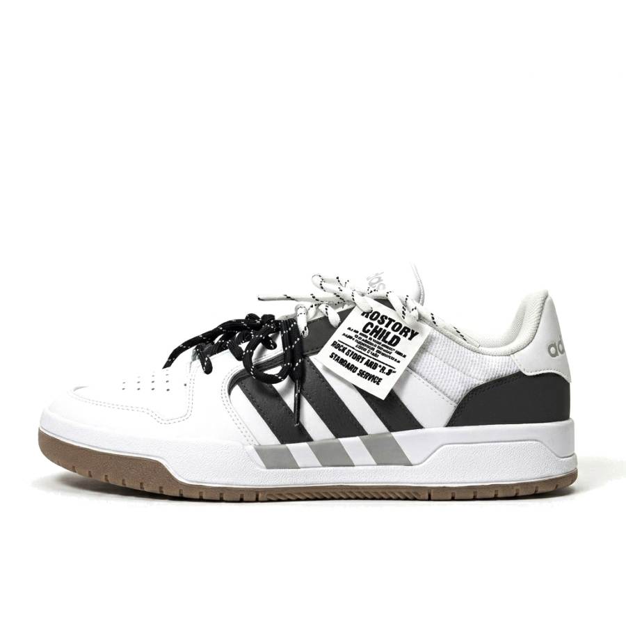 Adidas Adidas ENTRAP Abrasion Resistant Lightweight Low top Skateboard Shoes Unisex White