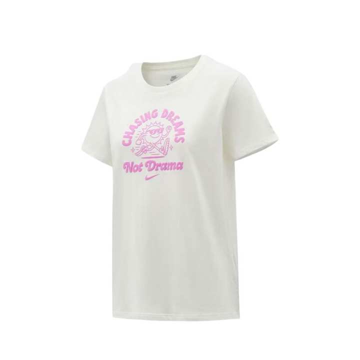 Nike Nike T Shirts Women's White Crew Neck Moderate