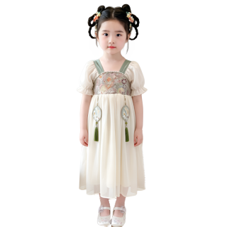 YALU Dress Children Aged 3 7 Years Old