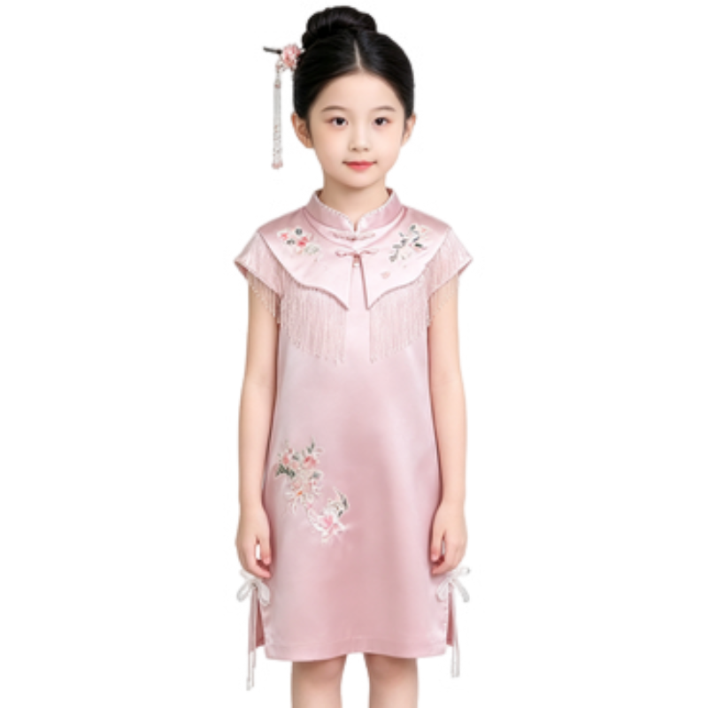 YALU Grade School Dresses Camisole Moderate Midi Skirt
