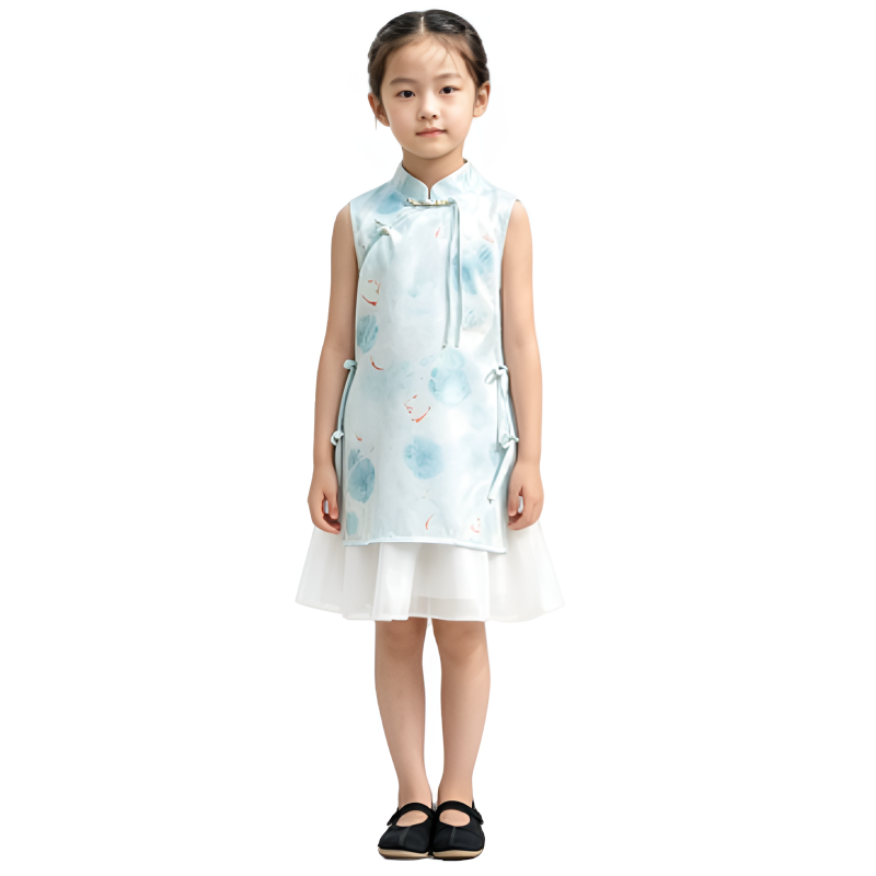 YALU Grade School Dresses Camisole Moderate Midi Skirt