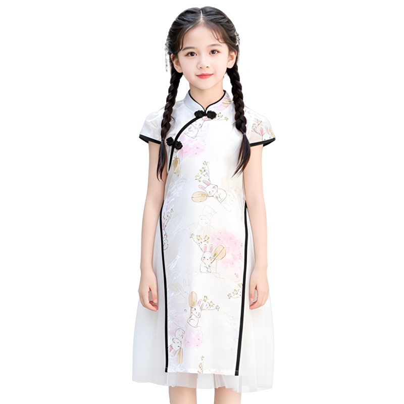 YALU Grade School Dresses Camisole Moderate Midi Skirt