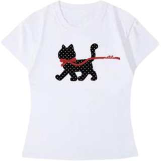 SYEEE WITH U T Shirts Women's Crew Neck Moderate Straight Fit